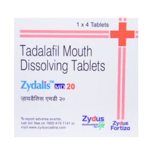 Tadalafil 20 MG ZYDALIS MD TAB Rizochem Pharmaceuticals
