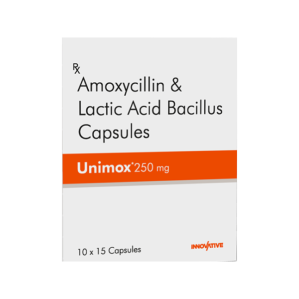 Unimox 250mg Tablet Rizochem Pharmaceuticals