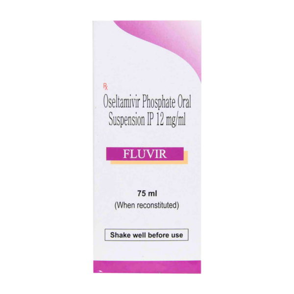 دواء Fluvir Syrup Oral Suspension Oseltamivir Rizochem Pharmaceuticals