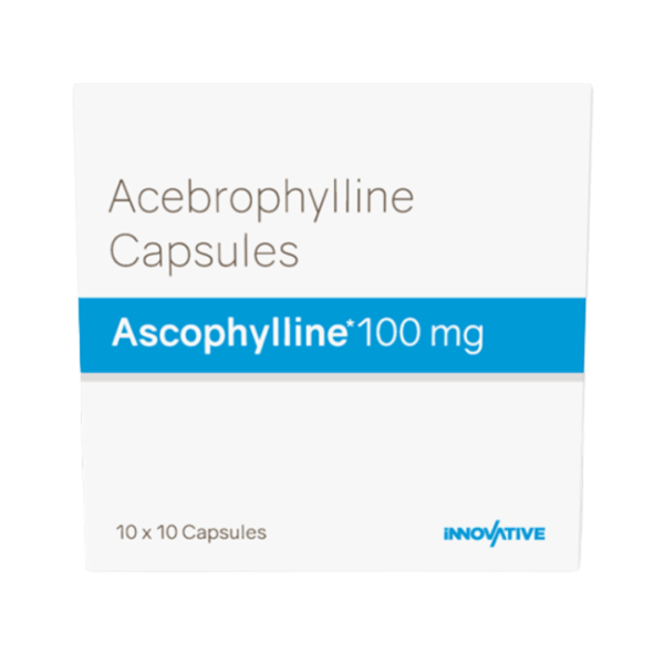 Acebrophylline 100mg Ascophylline Capsule Rizochem Pharmaceuticals