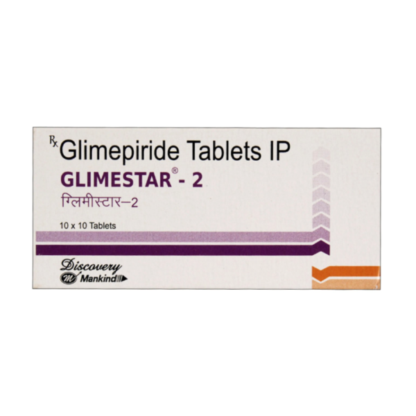 Glimestar 2mg Tablet Rizochem Pharmaceuticals