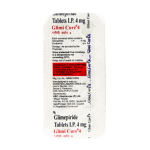 Glimicure 4mg Tablet Rizochem Pharmaceuticals