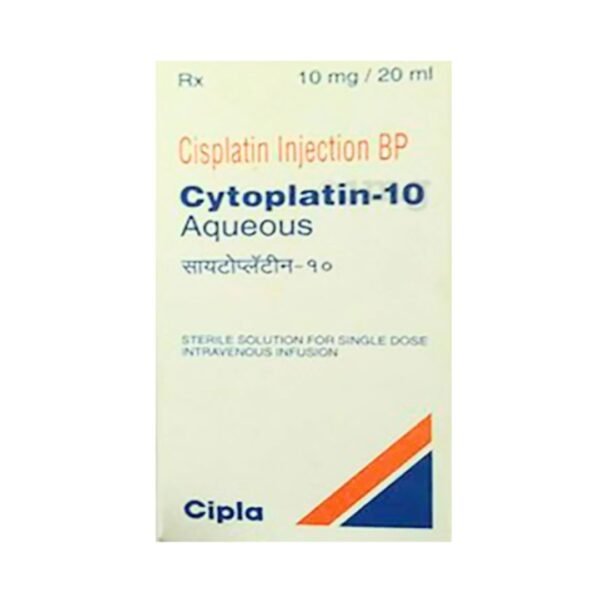 Cytoplatin 10mg Injection Rizochem Pharmaceuticals