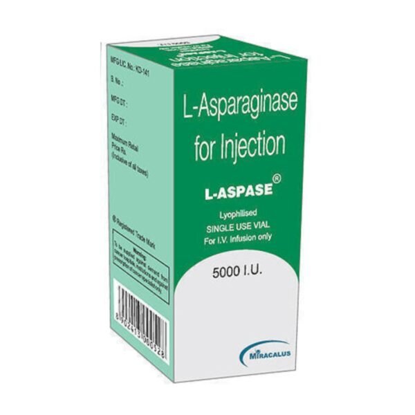 L Aspase 5000IU Injection Rizochem Pharmaceuticals