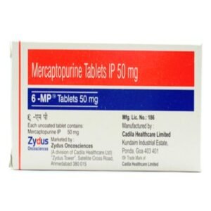 Mercaptopurine 6 MP 50mg Tablet Rizochem Pharmaceuticals