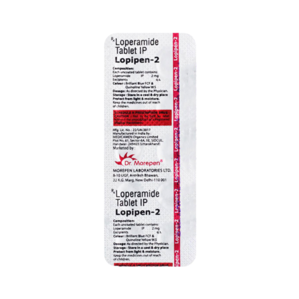 Lopipen 2mg Tablet Rizochem Pharmaceuticals
