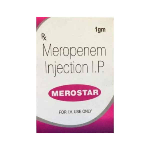 Merostar 1000gm Injection Rizochem Pharmaceuticals