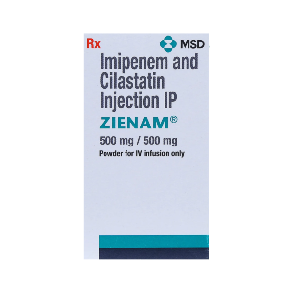 Zienam 500mg/500mg Injection Rizochem Pharmaceuticals