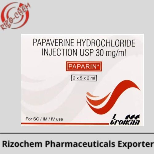 Papaverine Paparin 2 ml Injection