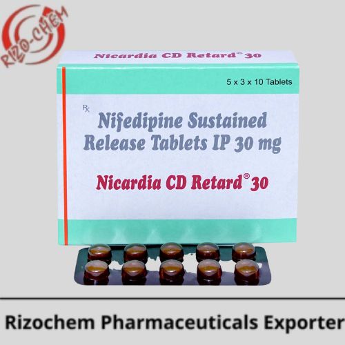 Nifedipine Nicardia CD Retard 30 Tablet