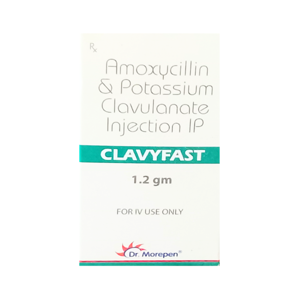 Clavyfast 1000mg/200mg Injection Rizochem Pharmaceuticals