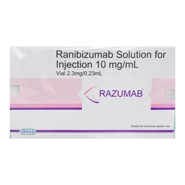 Ranibizumab Razumab 2.3mg Injection Rizochem Pharmaceuticals