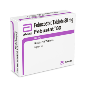 Febustat Febuxostat Tablets 80 mg Rizochem Pharmaceuticals