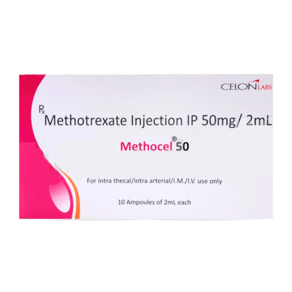 Methotrexate Methocel 50mg Injection Rizochem Pharmaceuticals