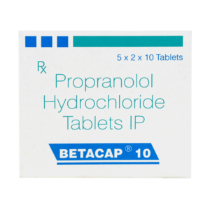 Propranolol Betacap 10 Tablet Rizochem Pharmaceuticals
