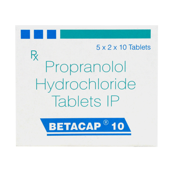 Propranolol Betacap 10 Tablet Rizochem Pharmaceuticals
