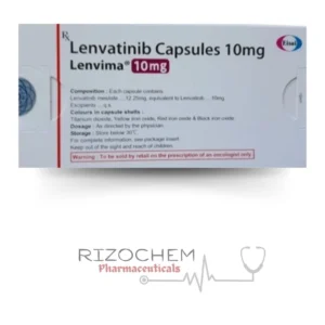 Lenvima 10mg capsule": "Image of Lenvima 10mg capsule for advanced cancer treatment