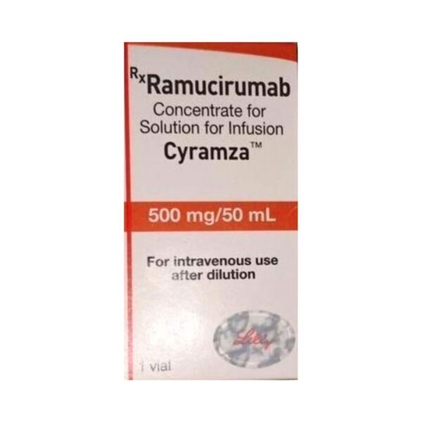 Cyramza 500 mg Injection استخدام Rizochem Pharmaceuticals