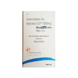 Gemtrust 1000mg Injection Rizochem Pharmaceuticals