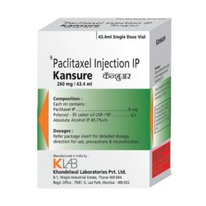 Paclitaxel Kansure 260mg Injection Rizochem Pharmaceuticals