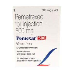 Pemetrexed Pemexar 500mg Injection Rizochem Pharmaceuticals
