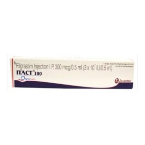 Filgrastim Itact 300mcg Injection Rizochem Pharmaceuticals
