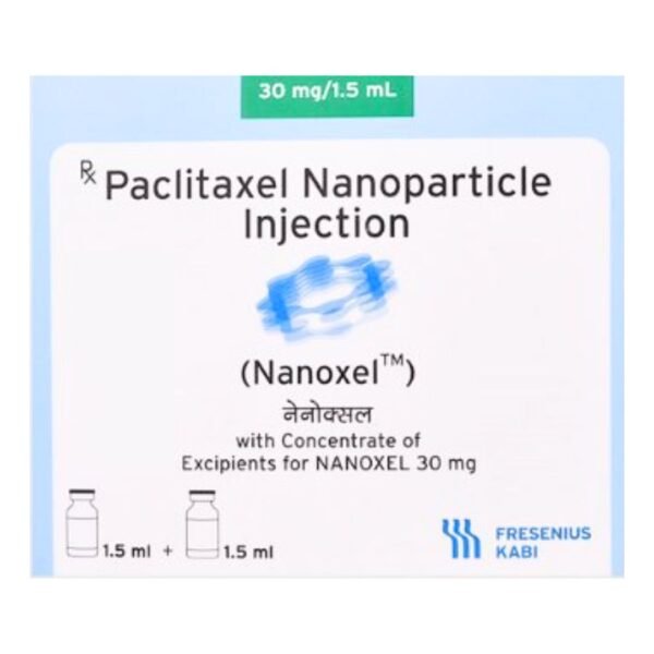 Nanoxel 30mg Injection Rizochem Pharmaceuticals