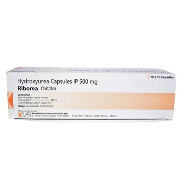 Hydroxyurea Riborea Capsule 500mg Rizochem Pharmaceuticals