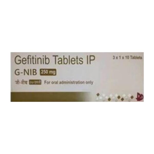 Gefitinib G-Nib 250mg Tablet Rizochem Pharmaceuticals