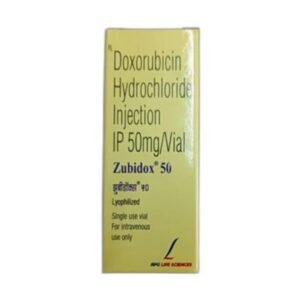 Doxorubicin Zubidox 50mg Injection RIzochem Pharmaceuticals
