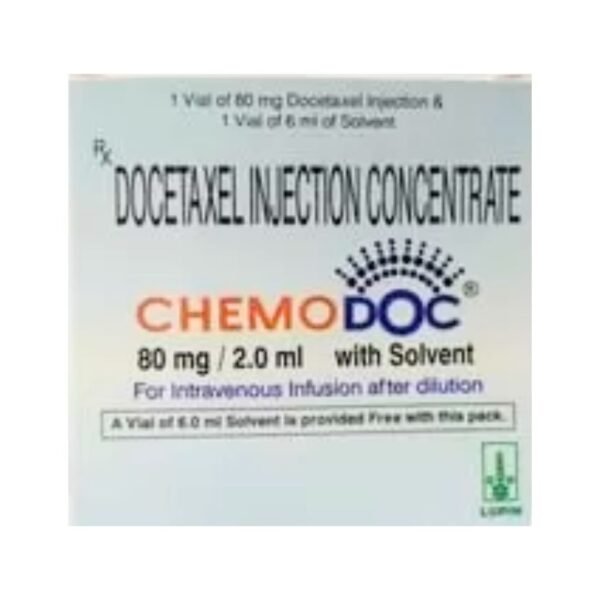 Docetaxel Chemodoc 80mg Injection Rizochem Pharmaceuticals