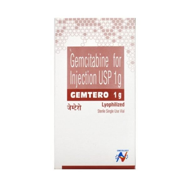 Gemcitabine Gemtero 1gm Injection Rizochem Pharmaceuticals
