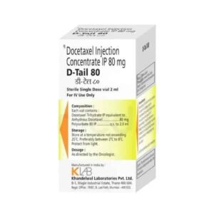 Docetaxel D-Tail 80 Injection Rizochem Pharmaceuticals