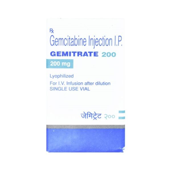 Gemitrate 200mg Injection Rizochem Pharmaceuticals