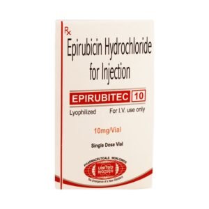 Epirubitec 10mg Injection Rizochem Pharmaceuticals