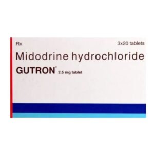 Gutron 2.5 mg دواء Tablets Midodrine Hydrochloride Rizochem Pharmaceuticals