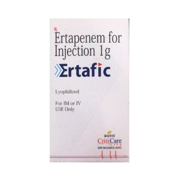 Ertafic 1gm Injection Rizochem Pharmaceuticals