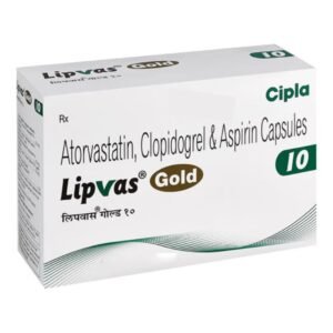Lipvas Gold 10mg Capsule Rizochem Pharmaceuticals