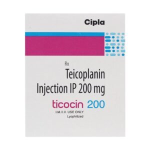 Ticocin 200mg Injection Rizochem Pharmaceuticals