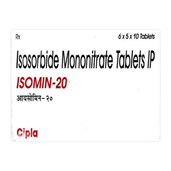 Isomin 20mg Tablet Rizochem Pharmaceuticals