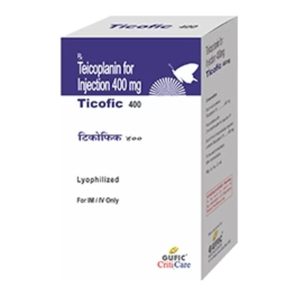 Ticofic 400mg Injection Rizochem Pharmaceuticals