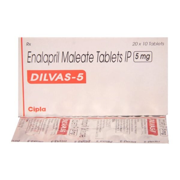 Dilvas 5 mg Tablets Rizochem Pharmaceuticals