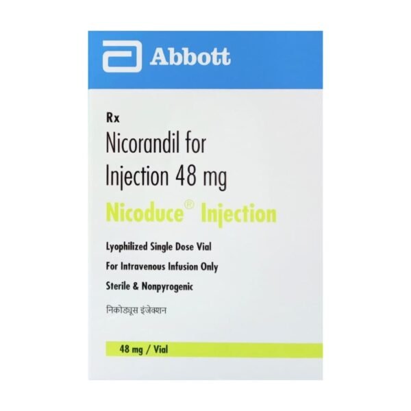 Nicorandil 48mg Injection by Rizochem Pharmaceuticals