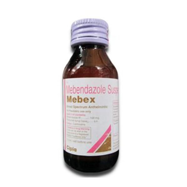 Mebex Oral Suspension Rizochem Pharmaceuticals