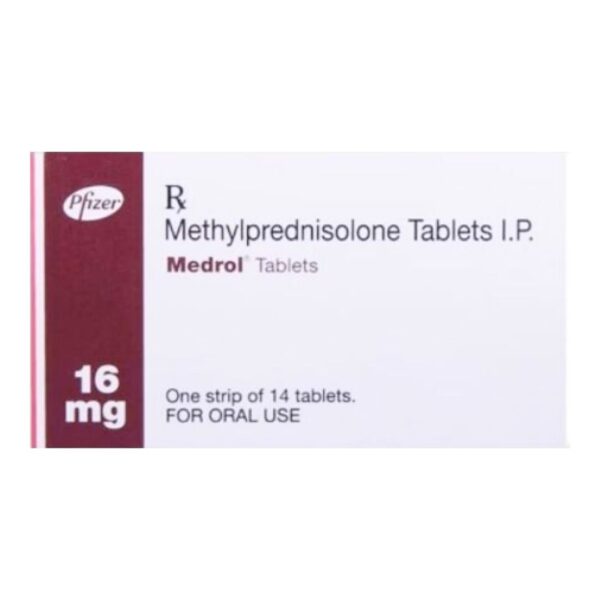 Medrol 16mg Tablet Rizochem Pharmaceuticals