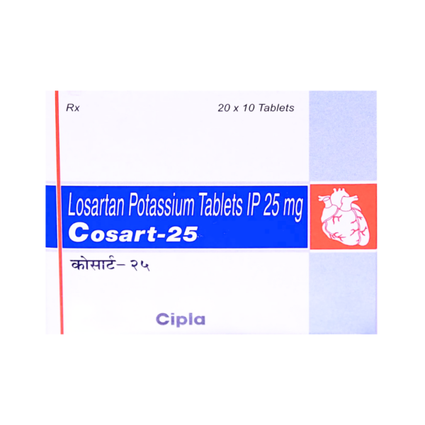 Cosart 25mg Tablet Rizochem Pharmaceuticals