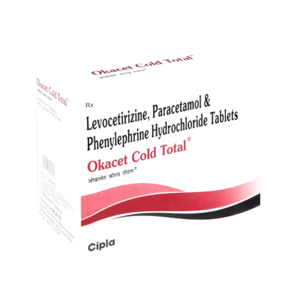 Okacet Cold Total Tablet Rizochem Pharmaceuticals