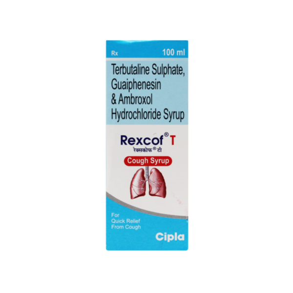 Rexcof T Syrup 100ml Rizochem Pharmaceuticals