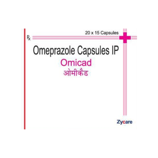 Omicad 20mg Capsule Rizochem Pharmaceuticals