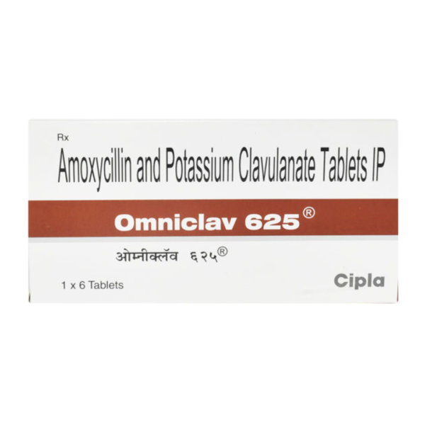 Omniclav 625mg Tablet Rizochem Pharmaceuticals